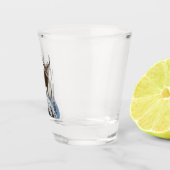 オジロ鹿シカ ショットグラス (右)