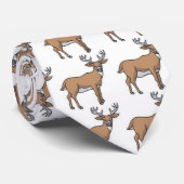オジロ鹿シカ ネクタイ (ロール)