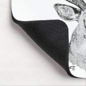 オジロ鹿シカ マウスパッド (コーナー)