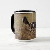 オジロ鹿シカ マグカップ (正面左)