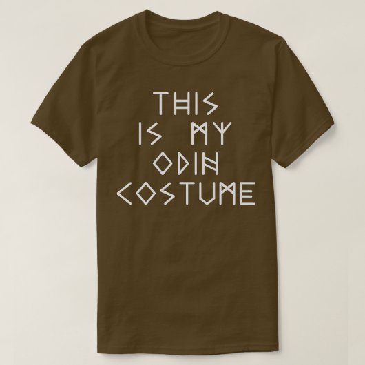 オジンの衣装ハロウィーン北欧の神話の怠惰 Tシャツ (デザイン正面)