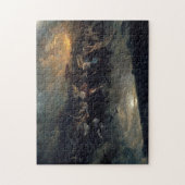 オジンの野生の狩り、1872年ピーター・ニコライ・アルボ ジグソーパズル (縦)