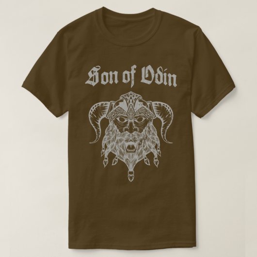 オジンバイキング戦士ノルトマンバートの息子 Tシャツ (デザイン正面)