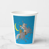 オジン乗馬スリプニールノース神話バイキング神 紙コップ (正面)