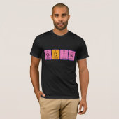 オジン期別テーブル名のシャツ Tシャツ (正面フル)