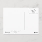 オジン語 – レフェブル ポストカード (裏面)