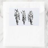 オジン、フリージャ&トール 長方形シール (バッグ)