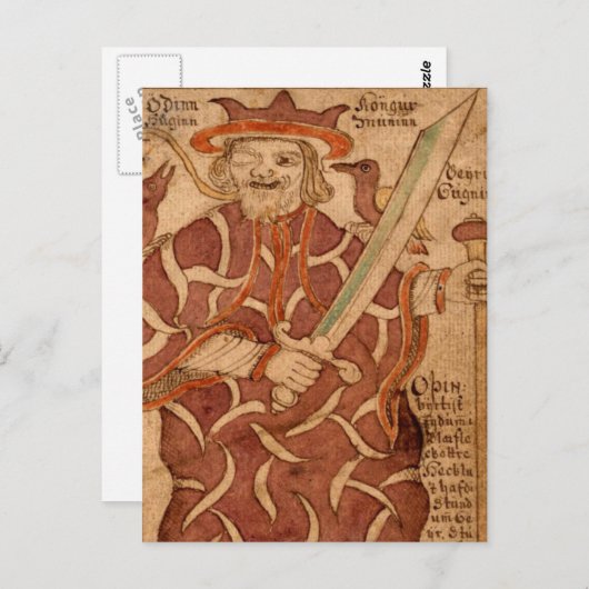 オジン ポストカード (正面/裏面)