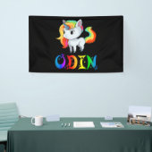 オジン・ユニコーン 横断幕 (トレードショー)