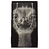 オジーオストリッチ抱き枕 スモールペーパーバッグ (正面)