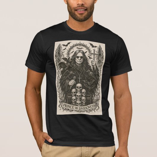 オジー・プリンス・オブ・ダークネス Tシャツ (正面)