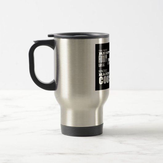 オスのいとこの最も最高のですばらしいいとこ4彼質 トラベルマグ (左)