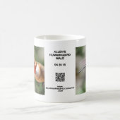 オスのアレンのハチドリのマグ コーヒーマグカップ (中央)