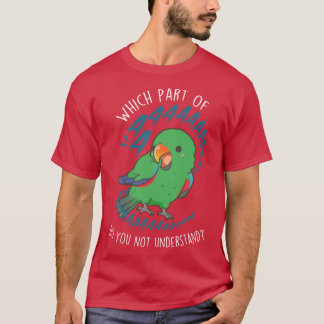 オスのエクレクタスパロット Aaaa ファミリー Tシャツ