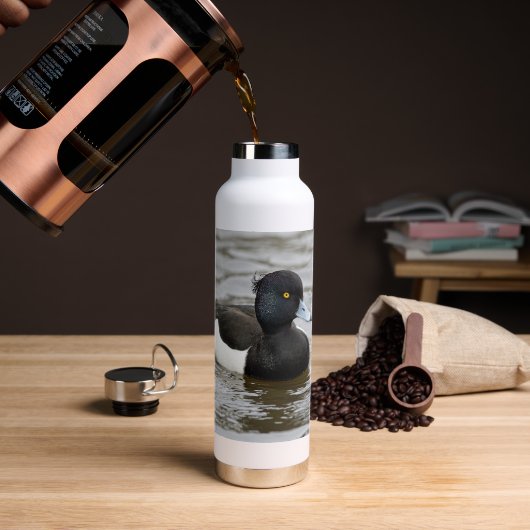 オスのタフテッドアヒルのトール熱ボトルとイメージ ウォーターボトル (コーヒー)