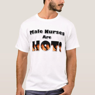 オスのナースは熱いです Tシャツ
