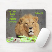オスのライオンとの暴露の5:5もうないベビー マウスパッド (マウス)