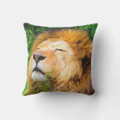 オスのライオンバキングインサン大きな猫 アウトドアクッション (裏面)
