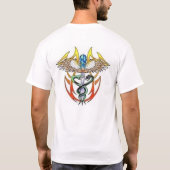 オスの看護学生は心配とのそれを…します Tシャツ (裏面)