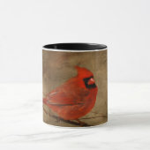 オスの（鳥）ショウジョウコウカンチョウ マグカップ (中央)
