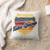 オスウェゴオレゴン湖 クッション (ブランケット)