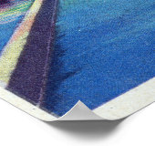 オスウェゴリバービューカナルロック&ハーバー ポスター (角)