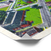 オスウェゴ川、ロック、ハーバーエントランス ポスター (角)