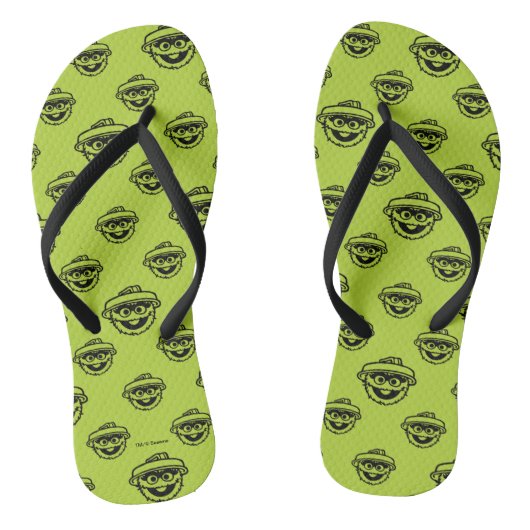 オスカル・ザ・グルーチ・グリーン・パターン ビーチサンダル (ソール)