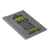 『オスカル・ザ・グルーチ – ノーペ』 ノートブック (右側)