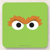 オスカル・ザ・グルーチ・ビッグ・顔 コースター (正面)