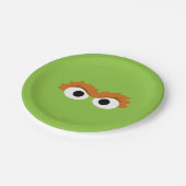 オスカル・ザ・グルーチ・ビッグ・顔 ペーパープレート (アングル)