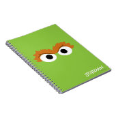 オスカル・ザ・グルーチ・ビッグ・顔 |名前の追加 ノートブック (右側)