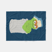 オスカーごみ箱を減らす フリースブランケット (正面(横))