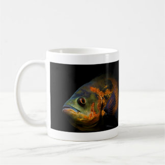 オスカーの魚Astronotus Ocellatus コーヒーマグカップ