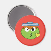 オスカーはキスの投げに直面します マグネット (正面/裏面)