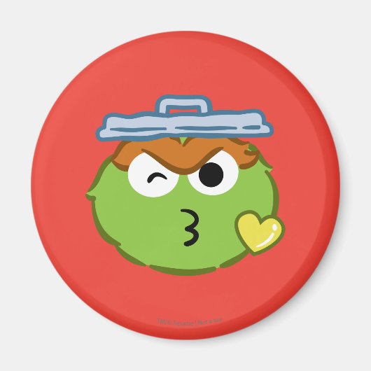 オスカーはキスの投げに直面します マグネット (正面)