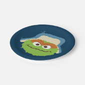 オスカーザグロウチウッドランド顔 ペーパープレート (アングル)