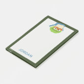 オスカーザグロウチウッドランド顔 |名前の追加 ポストイット (アングル)