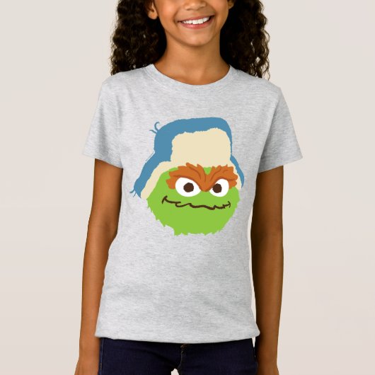 オスカーザグロウチウッドランド顔 Tシャツ (正面)