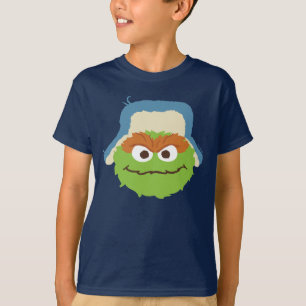 オスカーザグロウチウッドランド顔 Tシャツ
