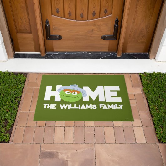 オスカーザグロウチ顔 ドアマット (室外)