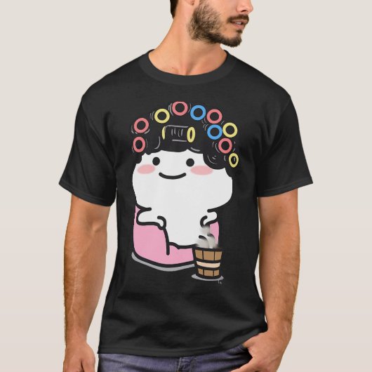 オスカーシクリッドフィッシュ Tシャツ (正面)