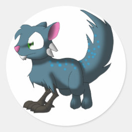 オスカーチンチラキャットバードドラゴンハイブリッド ラウンドシール