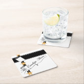 オスカーパーティースクエア紙Coa スクエアペーパーコースター (インサイチュ)