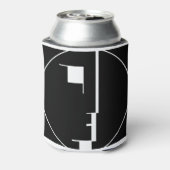 オスカールシュレンマーバウハウスロゴ 缶クーラー (缶裏面)