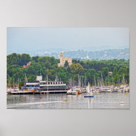 オスカーレ城，オスロ，ノルウェー ポスター