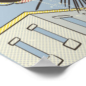 オスカー不機嫌の漫画 ポスター (角)