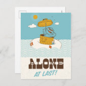 オスカー独りでついに ポストカード (正面/裏面)