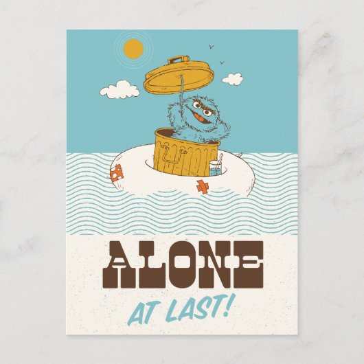 オスカー独りでついに ポストカード (正面)