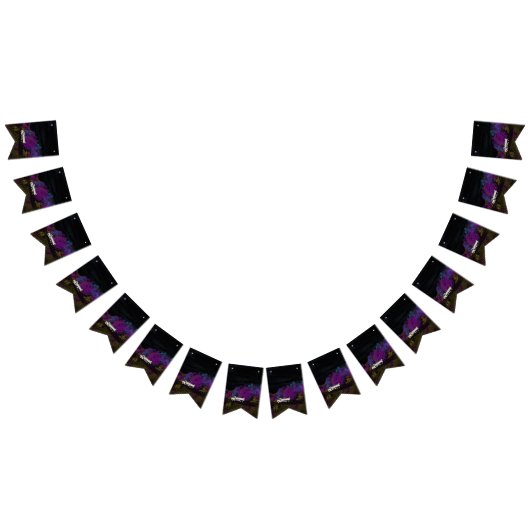 オスカー葉パーティー バンティングフラッグ (全)